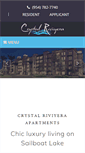 Mobile Screenshot of crystalriviyera.com